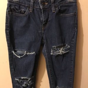 Levis Ripped skinny jeans